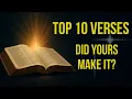 Top 10 Most Searched Bible Verses KJV