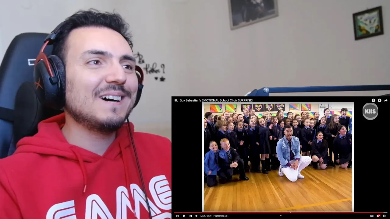 Guy Sebastian's EMOTIONAL School Choir SURPRISE! Reaction