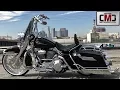CMC Motorsports California Gangster Style Harley-Davidson Black Cherry Road King