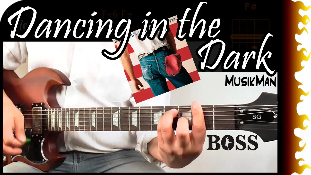 DANCING IN THE DARK 💃🚶‍♂️ - Bruce Springsteen / GUITAR Cover / MusikMan N°041