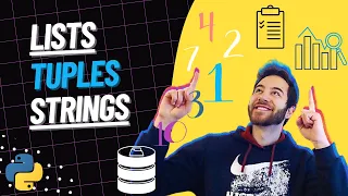 Python Programming for Beginners 3 Lists Tuples and Strings