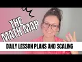 The Math Map Daily Lesson Plans and 5 Scaling Strategies