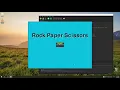 Programming poorly Rock Paper Scissors in Python with Pygame