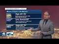 Nice fall weather through Thursday then rain chances increase