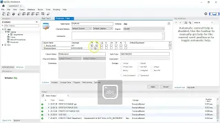 Create Tables in MySQL using Graphical User Interface GUI