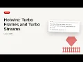 Ruby on Rails - Web development basic Series Hotwire Turbo Frames and Turbo Streams