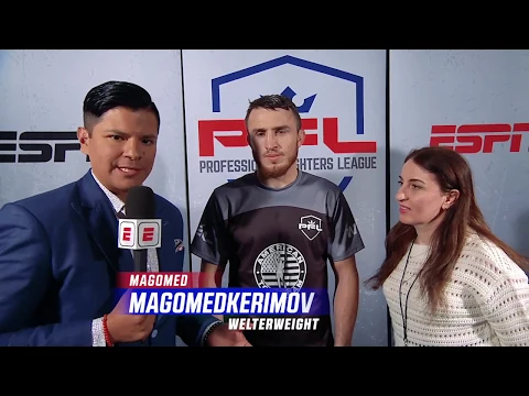 Download MP3 Magomed Magomedkerimov Earns A Submission Win to Start 2019 | PFL 1 2019 Post Fight Interview