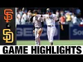 Giants vs. Padres Game Highlights (8/10/22) | MLB Highlights