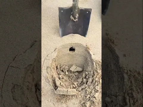 Boy Found Something TERRIFYING Hiding Inside This Hole! 😳