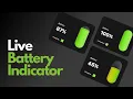 Coding a Live Battery Indicator ASMR Programming BeRaikwal