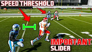 YOU NEED to get this right if you want realistic gameplay in MADDEN