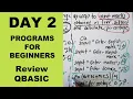 SEE Computer science QBASIC programs for beginners Day 2 Readersnepal