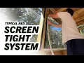 How I Installed The Screen Tight System From Lowe s And Home Depot On Our Screen Porch