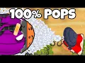 Can 1 Ninja Get All 23 MILLION Pops In CHIMPS Mode Bloons TD 6