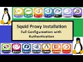 Squid Proxy Installation Full Configuration with Authentication