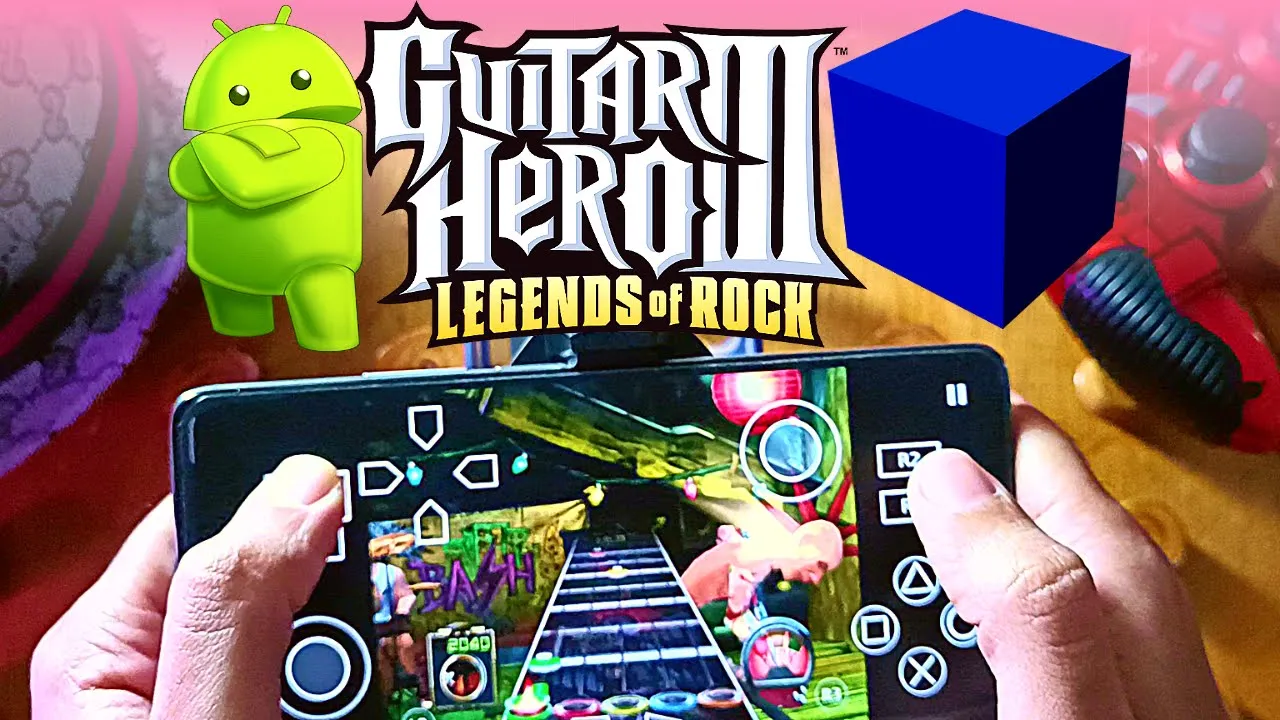 Guitar Hero 3 Legends Of Rock AetherSX2 - PS2 Emulator Android Gameplay - 2023