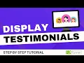 How To Display Testimonials In WordPress