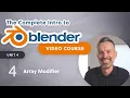 Blender Beginner Tutorial - Array Modifier