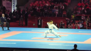 World Championships 2016, kata female final - Sayad EGY vs Shimizu JPN