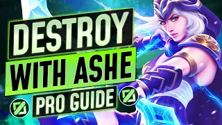 The FULL GUIDE to ASHE - Tricks Matchups Laning Builds and Tips