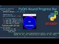 PyQt5 Round Progress Bar tutorial Python PyQt5 RPB tutorial