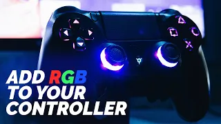 The Most Overkill PS4 Controller RGB Mod