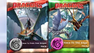 how to train your dragon and race to the edge packs dragons rise of berk