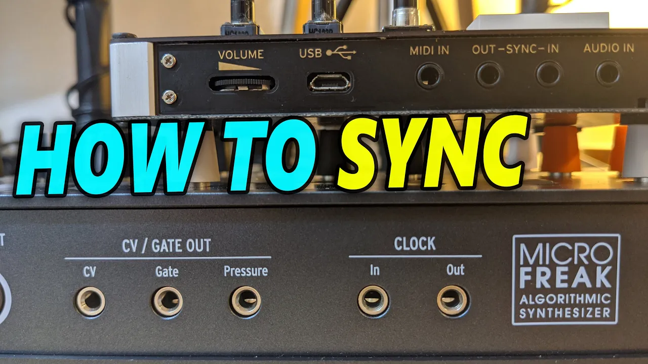 Arturia Microfreak: How to Sync with NTS-1