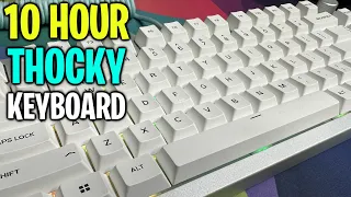 10 Hours Typing THOCKIEST Mechanical Keyboard Gaming Keyboard ASMR NO TALKING 
