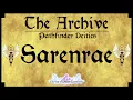 THE ARCHIVE - Pathfinder Deities Sarenrae The Dawnflower