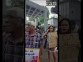 Protest opposite UN office against Israel