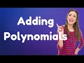 How to Add and Subtract Polynomials The Easy Way With Solved Examples