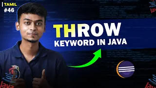 THROW keyword in Java In Tamil Java Tutorial Series Error Makes Clever