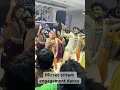 Lagu Micset team \u0026 La dance performance at sriram engagement ❤️ #dance #engagement #micset #trending #us