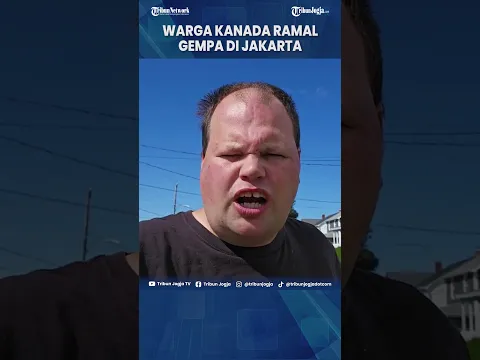 HEBOH WARGA KANADA RAMAL GEMPA DI JAKARTA SEBELUM AKHIR 2026, BMKG IMBAU MASYARAKAT TENANG #Shorts