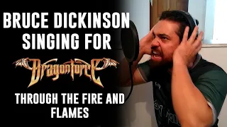 Download What if Bruce Dickinson sang for DRAGONFORCE - Through The Fire and Flames feat. Aquiles Priester MP3