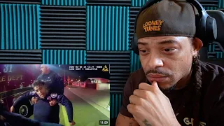 Fleeing Suspect Smokes A Police Officer DJ Ghost Reaction