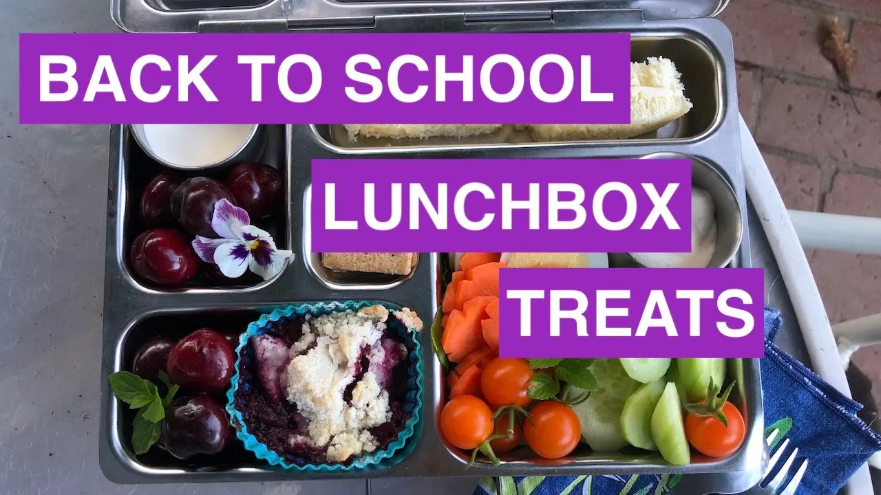 Sweet Lunchbox Treats for your PlanetBox Rover - Back to School Dessert Ideas!