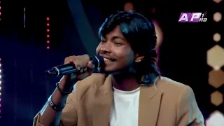 Karan Pariyar | Phool Pati Bhakera by Udit Narayan Jha & Sadhana Sargam | NEPAL IDOL | AP1HD