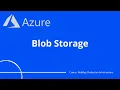 Azure - Storage Accounts