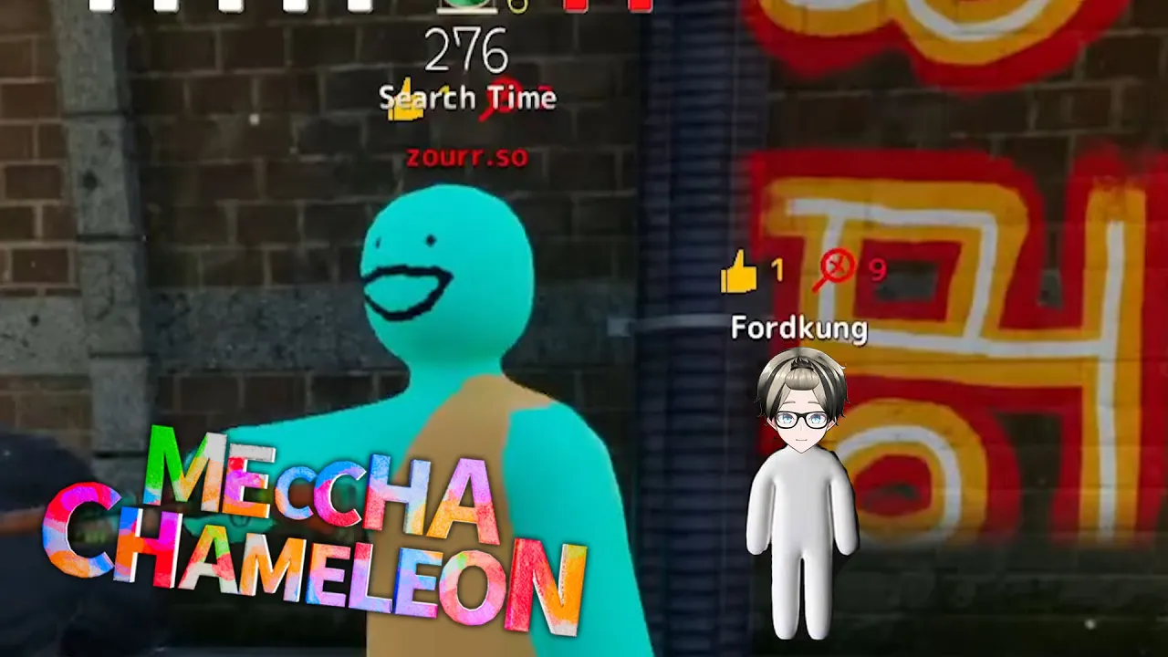 การแอบสุดแนบเนียน #meccha chameleon FT.เพื่อนVtuber