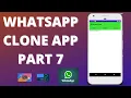 Build WhatsApp Chat App Kotlin Android Studio Part 7 Menu Activity