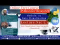 Lecture 5 1 Data Visualization Using Matplotlib Theoretical Python for Research