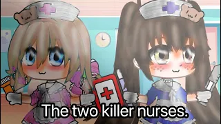 the two killer nurses gacha club mini movie romance horror