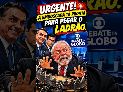 A EMBOSCADA TÁ PRONTA PARA LULA NO DEBATE DA GLOBO. O MUNDO INTEIRO VAI ASSISTIR O FIM DA ERA LULA!