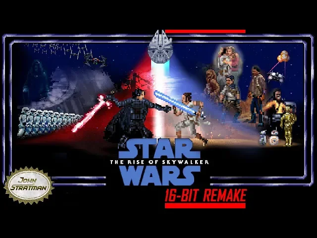 Super Star Wars Episode IX: The Rise of Skywalker- 16-bit Trailer Remake