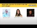 Strategies for Studying for the CFP Exam