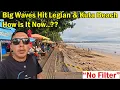 Big Waves Hit Legian And Kuta Beach..!! What Is The current Situation ?? \