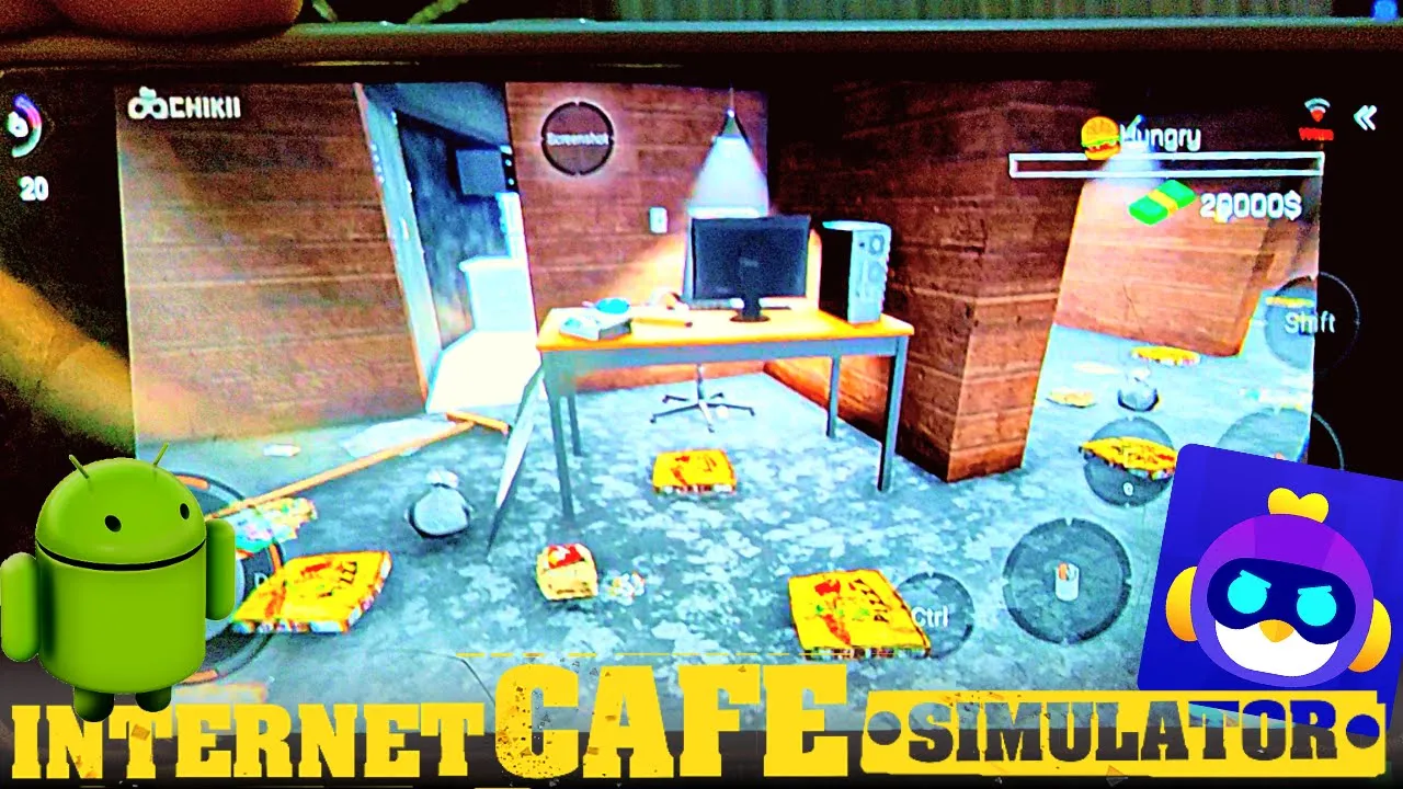 Internet Cafe Simulator - Android Gameplay - Chikii Cloud Gaming - Internet Cafe Simulat Mobile 2022