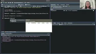 Renaming and Recoding Variables